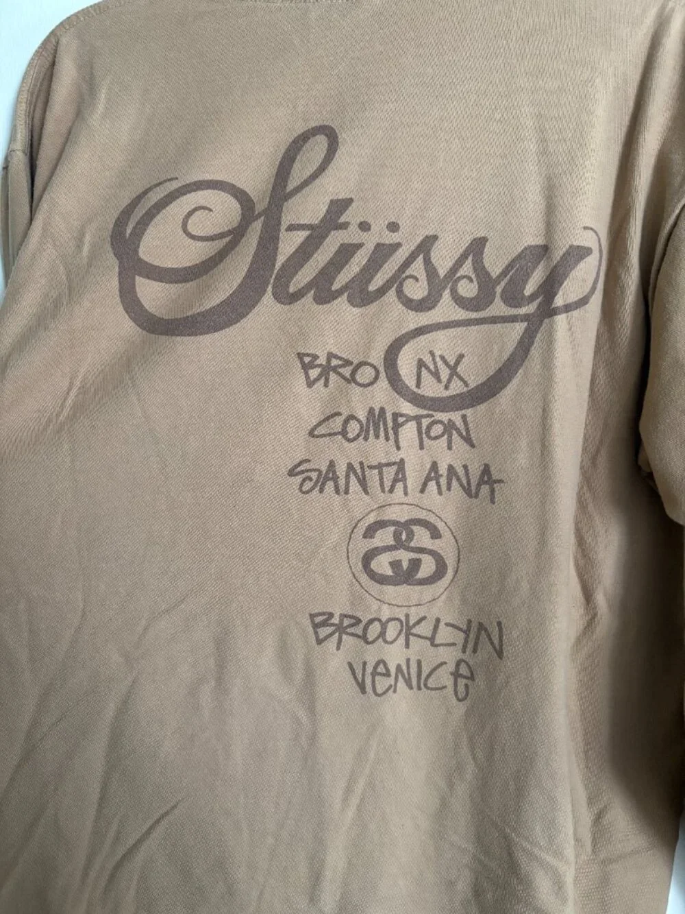 Stussy World Tour Longsleeve Tee Shirt L Large